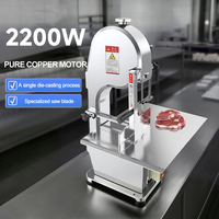 Machine à découper la viande et les os multifonctionnelle pour pattes de porc, à froid et fraîches, à double usage