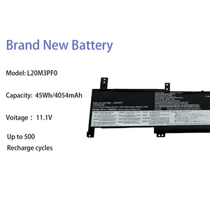 Batería para portátil al por mayor L20M3PF0 45Wh para Lenovo IdeaPad 3-14ITL6 <span class=keywords><strong>15ITL6</strong></span> 3-17ITL6 S14 V14 V15 V17 K14 Series L20C3PF0 L20L3PF0 - Product Image 2