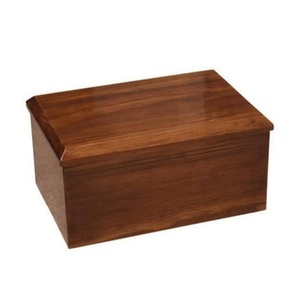 Urne de crémation adulte en bois humain fait à la main pour les cendres humaines/urne adulte pour les cendres urnes de crémation adultes en bois de manguier poli brillant - Product Image 4