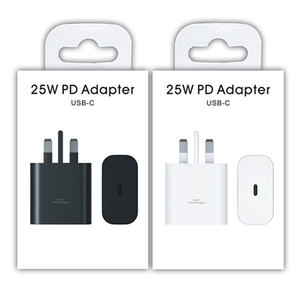 Cantell - Cargador Superrápido Tipo C 258B y Cable, Adaptador de Corriente USB-C de 25 W para Samsung Galaxy Note10 S21 S22 S22 S23 Ultra - Product Image 1