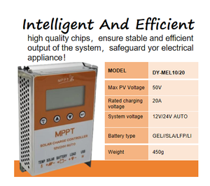 Controlador Solar Confiable con Energía de Respaldo, Controlador de Carga Mppt de 10A/20A/40A/60A para Red Eléctrica Estable en Filipinas/Indonesia - Product Image 2
