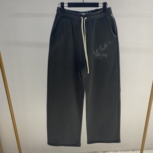 <span class=keywords><strong>Pantalones</strong></span> Deportivos Holgados PT1087, <span class=keywords><strong>Pantalones</strong></span> <span class=keywords><strong>de</strong></span> Algodón con Cordón Ajustable, <span class=keywords><strong>Pantalones</strong></span> Deportivos Holgados con Estampado DTG Personalizado para Hombre - Product Image 1