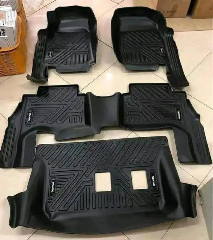 Fábrica Car Mat Atacado Impermeável 3D 5D TPO/TPE Esteira De Pé Para ISUZU