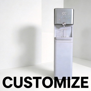 Distributeur d'eau chaude et froide sur pied avec refroidissement, certifié CE ROHS, 110V/220V, pour obtenir eau chaude, froide et tiède. Profitez-en I - Product Image 1