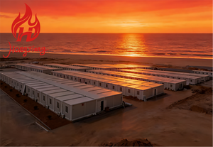 Mobil Modüler Çelik Konteyner Ev CE Sertifikalı Modern Tasarım Nefes Alabilen 5950x3000x2800mm/Özel Boyut 15 Yıl Ömürlü Otel - Product Image 3