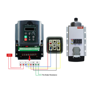 HLTNC YL-620A 750 W 1,5 kW 2,2 kW 3 kW Einphasiger Dreiphasen-Gleichgeschwindigkeitsregler 220 V Frequenzwechselrichter für Spindelmotor - Product Image 5