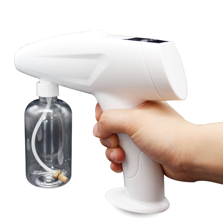 Портативный Миниатюрный перезаряжаемый нано-распылитель тумана на батарейках анион микро-дезинфекционный распылитель для больницы школы и автомобиля