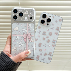 ฟิล์มกันรอยกล้องหลังลายการ์ตูนโบว์ด็อก EPU สำหรับ iPhone 17 16 Pro Max สติ๊กเกอร์น่ารักแบบเต็มแผ่น กาวเต็มเลนส์ เคสกระจกนิรภัย - Product Image 5