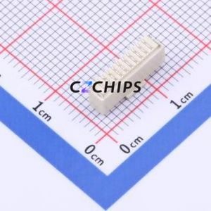 AFC10-S10PCA-00 Wire-to-Board Pin Header SMD,P=1mm Connector 1x10P 1mm Vertical Mount SH - Product Image 2