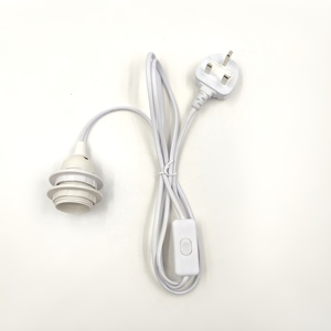Enchufe Integrado del Reino Unido con Interruptor de Botón 303, Portalámparas <span class=keywords><strong>E27</strong></span> de Anillo Simple/Doble - Product Image 6
