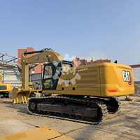 Excavatrice hydraulique CAT 336GC d'occasion, 33,9 tonnes, pour travaux de génie civil, CAT330GC, CAT340, CAT336, CAT336GC