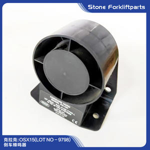 Bocina eléctrica Clark Reversing Buzzer OSX15 12V para montacargas, pieza 2792175 - Product Image 3