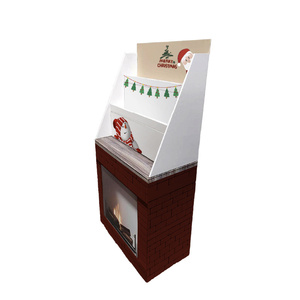 Estante de exhibición de promoción minorista de supermercado, soporte de papel de suelo corrugado personalizado, soporte de exhibición de cartón llamativo - Product Image 6