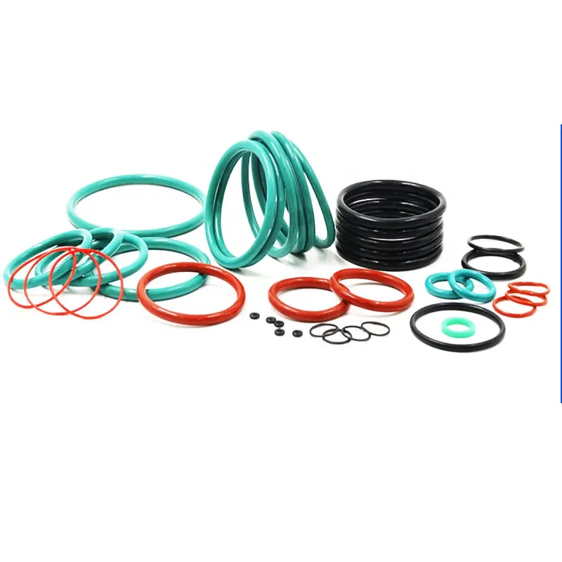 222pc Auto and hydraulic clear plastic box o-ring kit assortment black seal NBR rubber pvc pu O rings