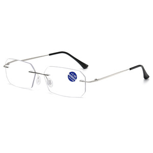 <span class=keywords><strong>Gafas</strong></span> de <span class=keywords><strong>Presbicia</strong></span> Fotocromáticas sin Montura con Zoom Automático, Progresivas, Multifocales, de Doble Uso para Cerca y Lejos, Anti Luz Azul para Hombre - Product Image 3