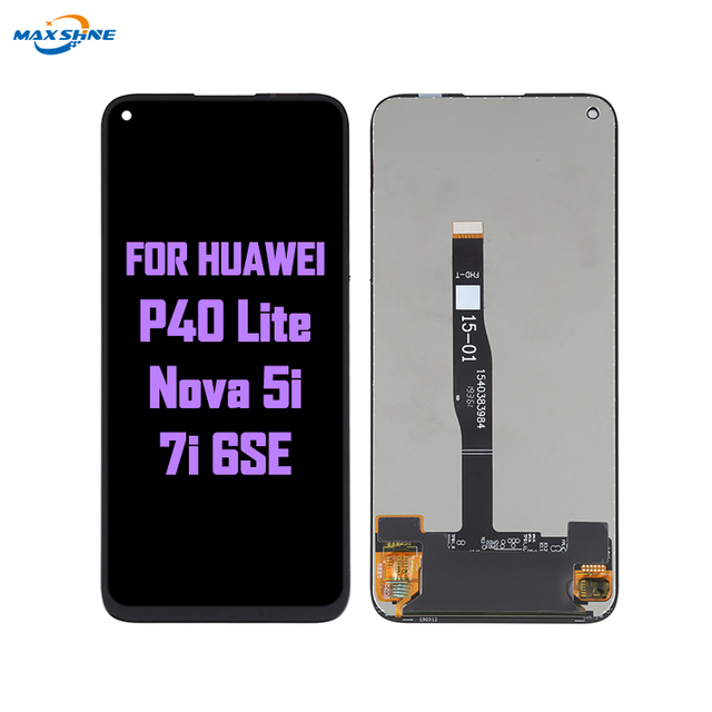 Original Mobile Phone LCD for HUAWEI LCD Display Screen for HUAWEI P40 Lite LCD Touch Screen for HUAWEI Nova 5i 7i 6SE