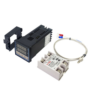 Controlador de Temperatura Industrial REX-C100FK07-V*AN Versión Larga, Equipo de Calentamiento con Cable de Sensor de Temperatura de Estado Sólido - Product Image 3