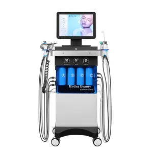 Fabrika 14 In 1Hydro mikrodermabrazyon oksijen jeti Aqua cilt bakımı temizleme Hydra dermabrazyon yüz makinesi