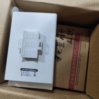 Puente Inalámbrico para Exteriores Fsas de 5.8GHz y 900Mbps, Sistema CPE Openwrt con POE de 12-18V para Transmisión Punto a Punto de Largo Alcance de 5KM