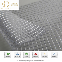 Rouleau de bâche PVC transparente laminée, soudable, imperméable, résistante aux UV, pour serre, tente, couverture de fenêtre, tissu