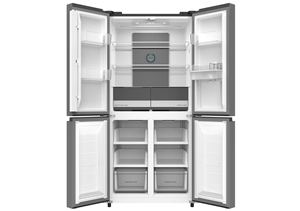 Réfrigérateur-congélateur à portes françaises noir 632L, 4 compresseurs, No Frost, avec distributeur d'eau, grande capacité 632L, spacieux, 4 portes - Product Image 4