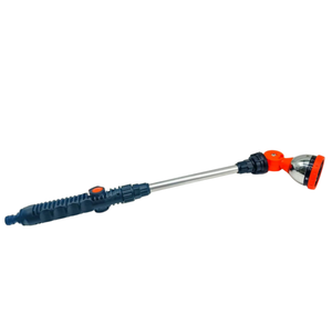 Baguette <span class=keywords><strong>d</strong></span>'<span class=keywords><strong>arrosage</strong></span> de jardin télescopique à longue poignée en métal <span class=keywords><strong>professionnel</strong></span> tête rotative tuyau buse pulvérisateur pistolets à eau Premium - Product Image 1