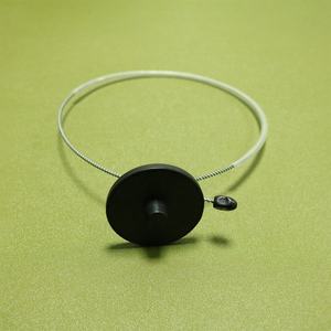 100 Etiquetas Antirrobo EAS RF de 8.2MHz para Botellas con Cable de Acero de 51CM, Etiquetas Rígidas con Cable para Prevenir Pérdidas en Supermercados - Product Image 5
