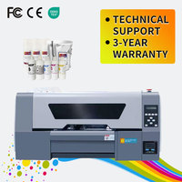 Imprimante DTF A3 Epson XP600, machine de transfert thermique direct sur film avec secoueur de poudre et four de séchage pour l'impression sur t-shirts