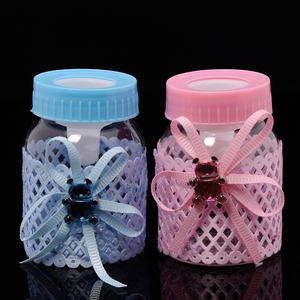 Boîte à bonbons transparente décoration d'<span class=keywords><strong>anniversaire</strong></span> <span class=keywords><strong>de</strong></span> bébé articles <span class=keywords><strong>de</strong></span> fête <span class=keywords><strong>de</strong></span> noël biberons <span class=keywords><strong>de</strong></span> lait d'allaitement <span class=keywords><strong>de</strong></span> bébé boîte à bonbons en plastique Transparent - Product Image 5