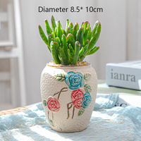 Vente en gros Pot bonsaï Succulent pas cher petites plantes bonsaï jardin Pots de fleurs en céramique