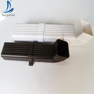 Tuyaux de descente et accessoires, <span class=keywords><strong>collecteur</strong></span> <span class=keywords><strong>d</strong></span>'<span class=keywords><strong>eau</strong></span> de pluie en PVC, couleur noire, gouttières en PVC <span class=keywords><strong>pour</strong></span> le Bangladesh - Product Image 4