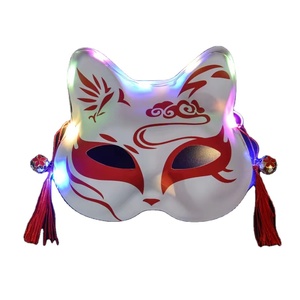 หน้ากากแฟนซีญี่ปุ่นระบายสีด้วยมือสำหรับฮาโลวีน - Product Image 1