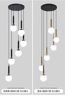 Luminaire suspendu LED en cristal moderne classique pour hôtel Villa, style nordique de luxe, hauteur réglable, intensité variable, installation de projet