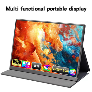 Nguồn nhà máy <span class=keywords><strong>14</strong></span>-inch Hợp kim nhôm Màn hình: LCD 1200p máy tính xách tay màn hình bên ngoài (IPS HD hiển thị) - Product Image 3