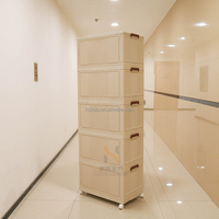 Vente flash : armoire de rangement en plastique Durabox, tiroirs empilables, armoire à plusieurs niveaux, tiroir en plastique