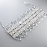 Module LED pour éclairage latéral 110V 220V Blanc 3 LED SMD3030 Haute Luminosité 2W IP65 Étanche pour Caisses Lumineuses Publicitaires