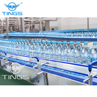 Usine d'embouteillage d'eau clé en main Ligne complète de production d'eau en bouteille Remplisseuse de bouteilles