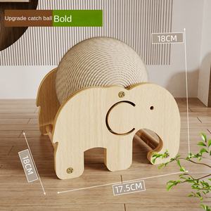 Mainan kucing interaktif, mainan kucing lucu Aksesori tiang penggaruk pohon, mainan seks hewan peliharaan untuk mendaki kucing bingkai <span class=keywords><strong>Gym</strong></span> - Product Image 6