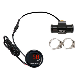 Universal LED Digital Thermometer Instruments <strong>Water</strong> Temp <strong>Temperature</strong> Digital Display <strong>Gauge</strong> Meter Motorcycle Meters - Product Image 2