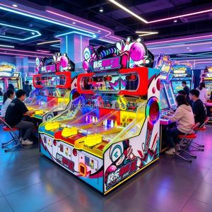 Fabricant d'équipements de divertissement pour enfants à monnayeur, jeu de bowling électronique pour centre de jeux avec 3 joueurs - Product Image 2