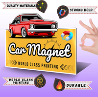 Autocollants magnétiques pour voiture, design personnalisé, logo personnalisé, amovibles, ajustement universel, anti-rayures, résistants à l'eau, écologiques, pour toutes les voitures