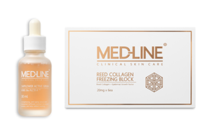 Sérum Actif au Carthame MED-LINE 30ml – Sérum Visage Anti-Âge avec Extrait de Carthame Fermenté pour Éclaircir et Réduire les Rides - Product Image 4