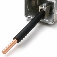 Fil de cuivre massif BV 16mm² isolé PVC 450/750V, câble électrique unipolaire pour distribution d'énergie et bâtiment