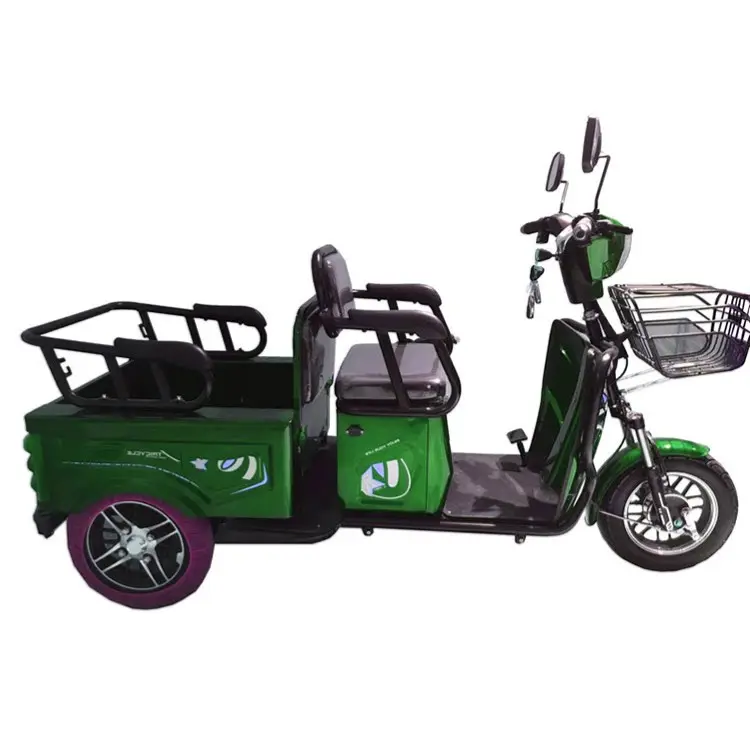 Elektrische Driewieler Elektrische Cargo Bike Oudere Mensen Leisure Winkelen Auto Entertainment Scootmobiel High Power Veiligheid Oem