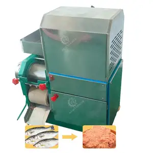 Hoge Snelheid En Efficiëntie Krabvlees Verzamelmachine Visgraat Separator Visvlees Verzamelaar Visgraat Separator