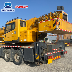 מכונות הרמה הידראוליות לבנייה, מנוף משאית משומש בעל כושר הרמה של 25 טון לעבודות הרמה מהירה באתר של XCMG - Product Image 2