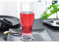 Classique en plastique incassable boisson bière verre à boire taille différente artisanat bière pinte tasses en verre