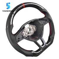 Volant de voiture personnalisé en fibre de carbone pour Skoda Octavia Mk3 VRS 2 3 Mk4 VRS Karoq SuperB Kodiaq RS Rapid Yeti 2013-2020