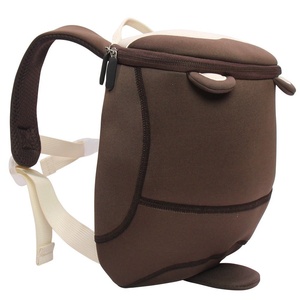 Động vật dễ thương Neoprene trường ba lô cho bé trai cô gái phim hoạt hình không thấm nước thiết kế với dây kéo đóng cửa cho mẫu giáo mẫu giáo sử dụng - Product Image 2