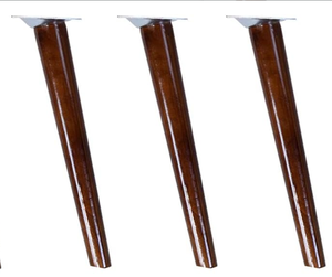 Patas de Muebles de Madera de Caucho Sólido Cónico Hechas en Vietnam - Product Image 3